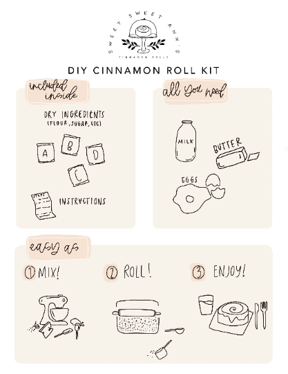 Classic Cinnamon Roll Baking Kit